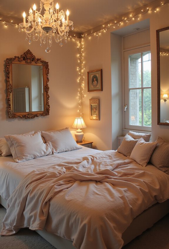 enhance light with mirrors