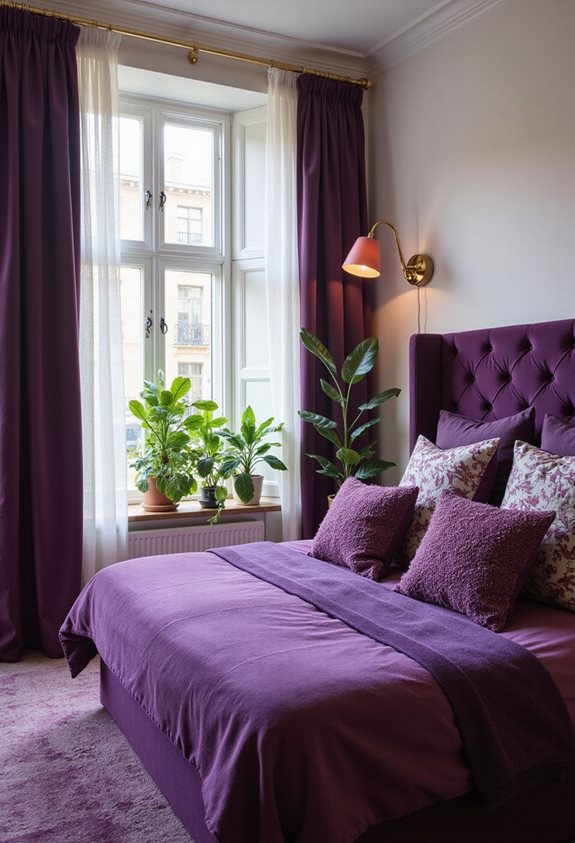 enhance purple and green