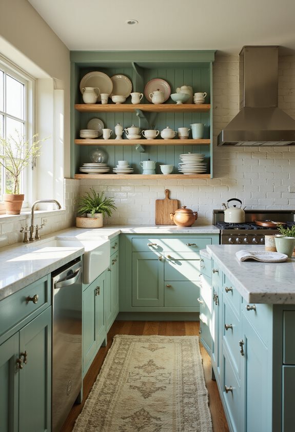 evolution of kitchen colors