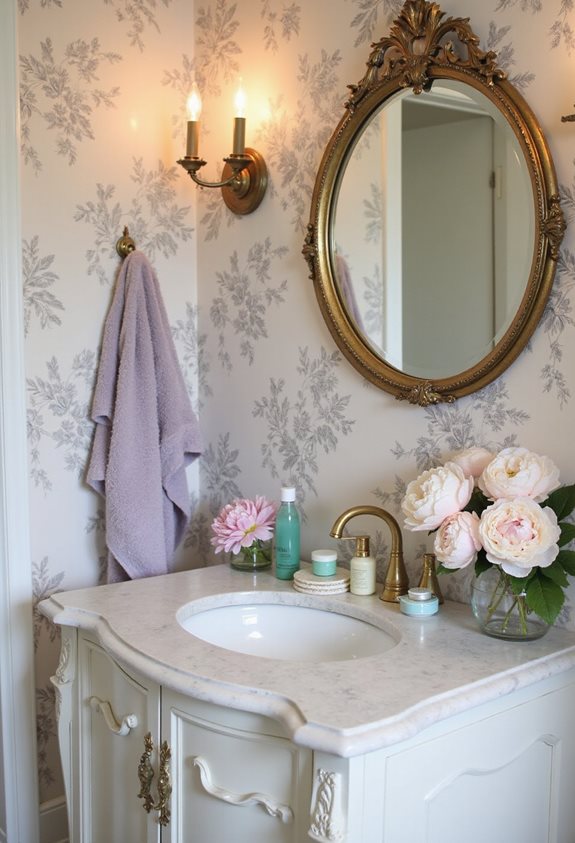 feminine flair bathroom vanities
