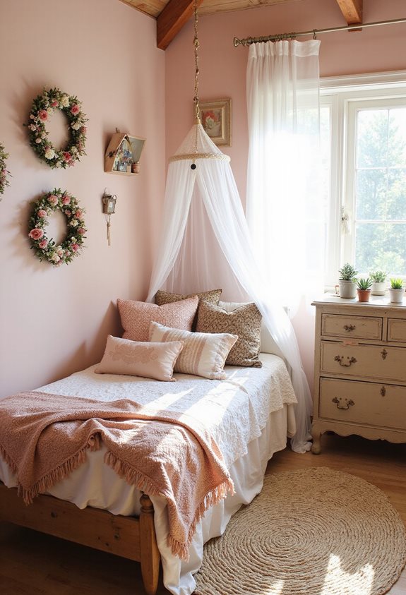 floral wreaths for rustic charm