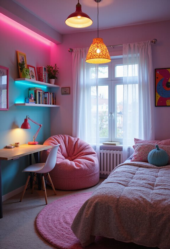 funky lights for ambiance