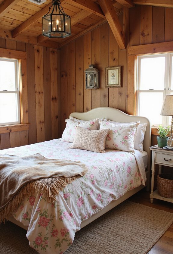 girly floral western bedding