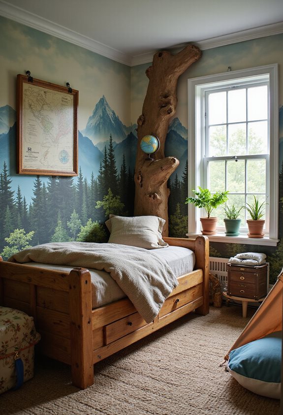 imaginative adventure themed decor