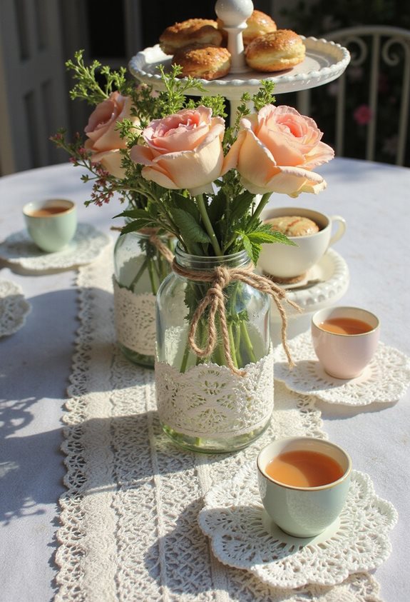 lace and doilies elegance