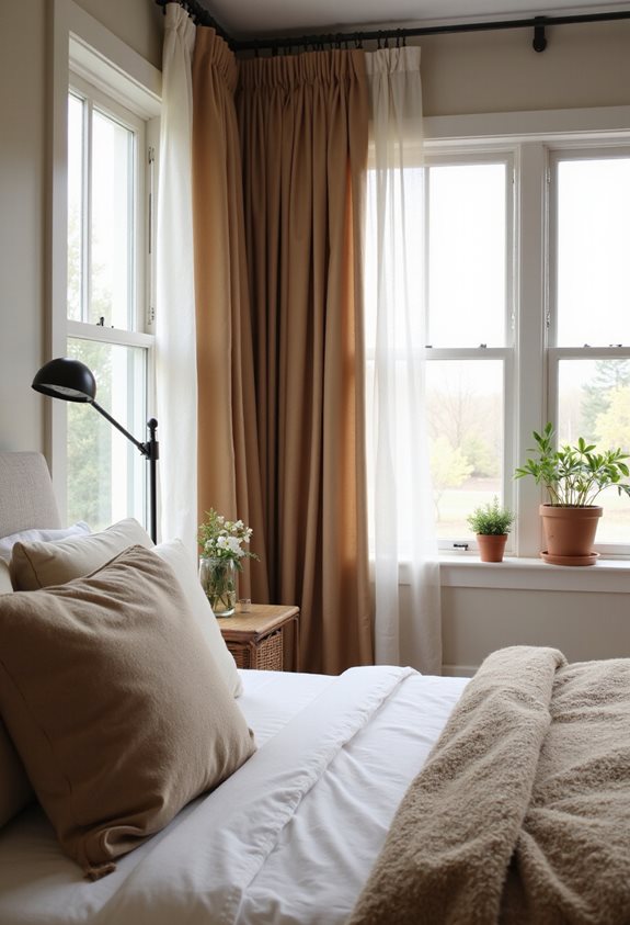 layered window treatments recommended