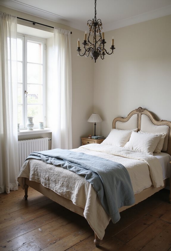 linen bedding invites relaxation