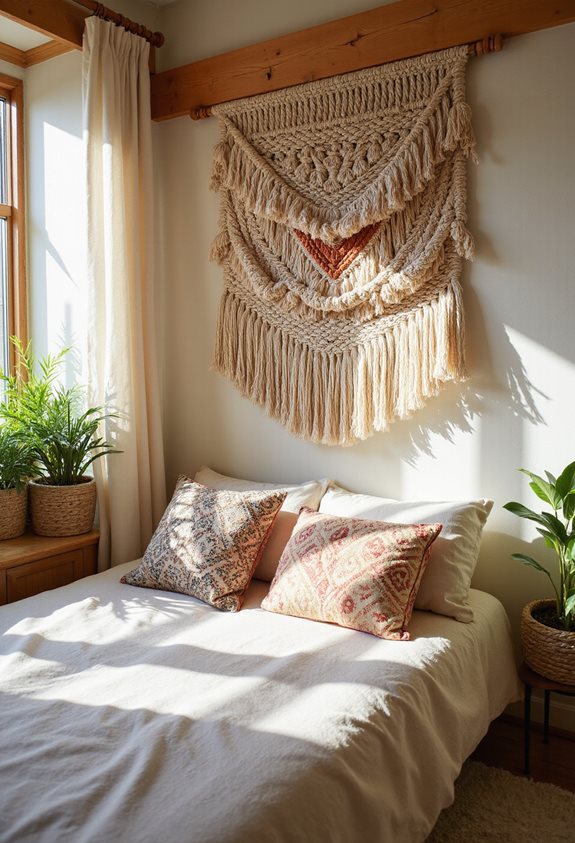 macram wall art charm