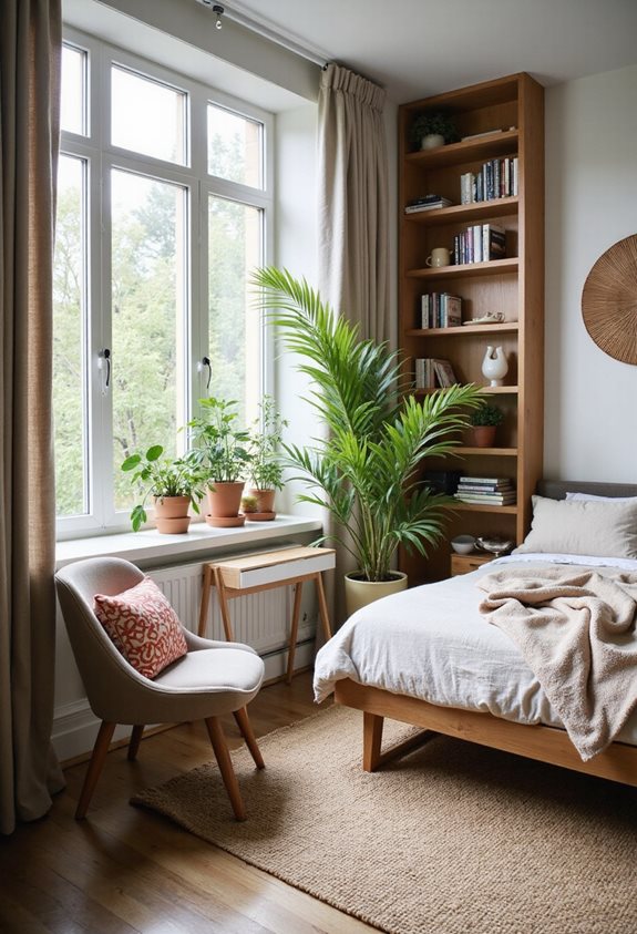 maximize space with vertical storage