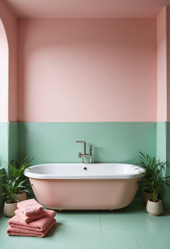 mix matte glossy finishes