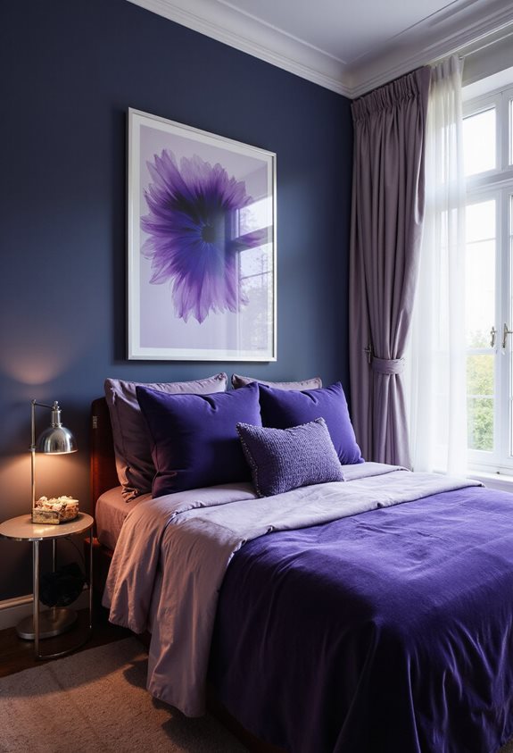 moody accent wall colors