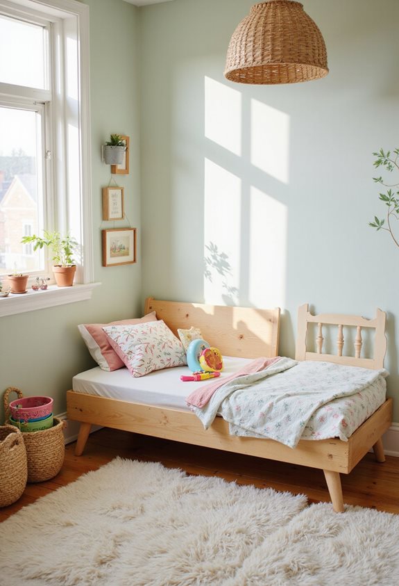 non toxic toddler bedroom materials
