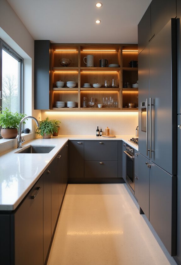 optimize kitchen layout efficiency