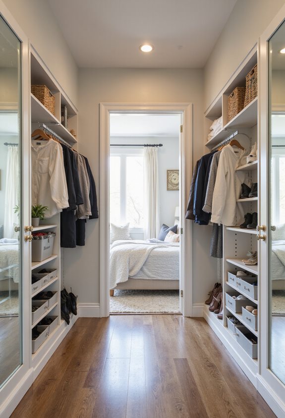 organize closet to collaborate