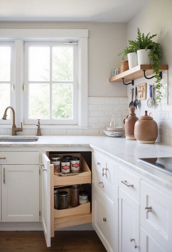 organized kitchen for efficiency