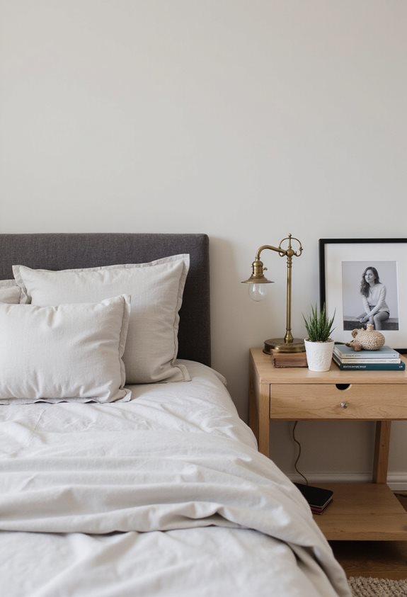 personalized cozy nightstands decor