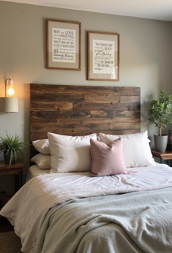 personalized diy headboard ideas
