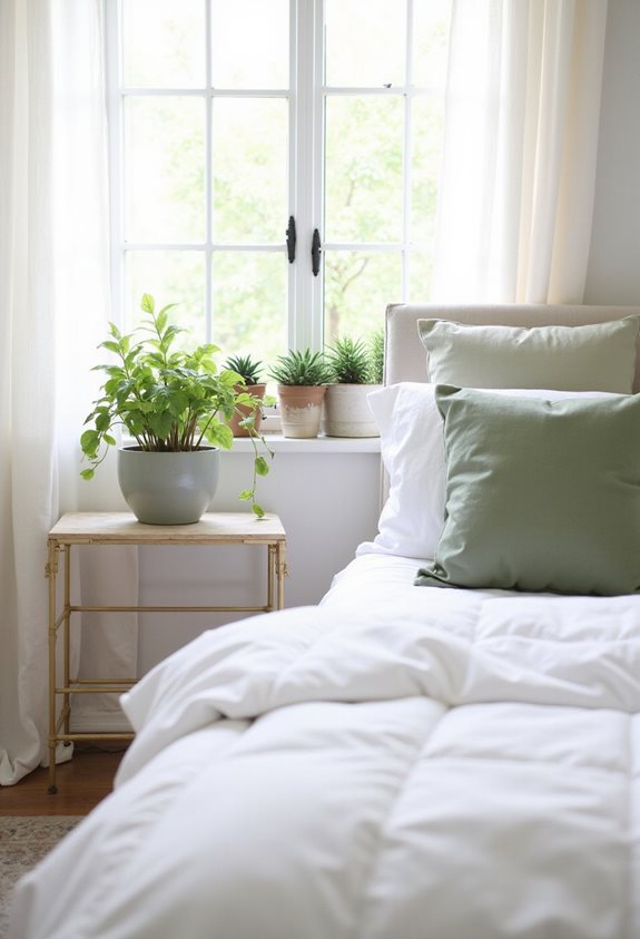 plants for calming ambiance