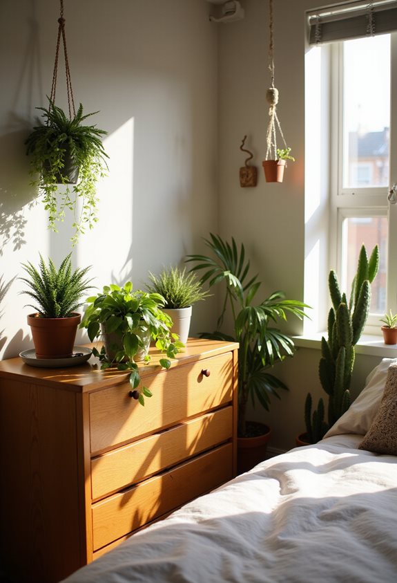 plants for vibrant studio