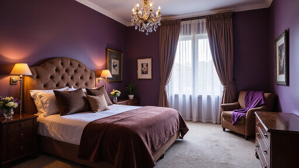 21 Purple and Brown Bedroom Ideas