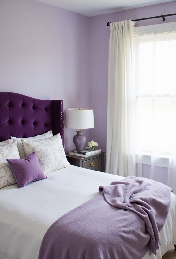 purple and white harmony