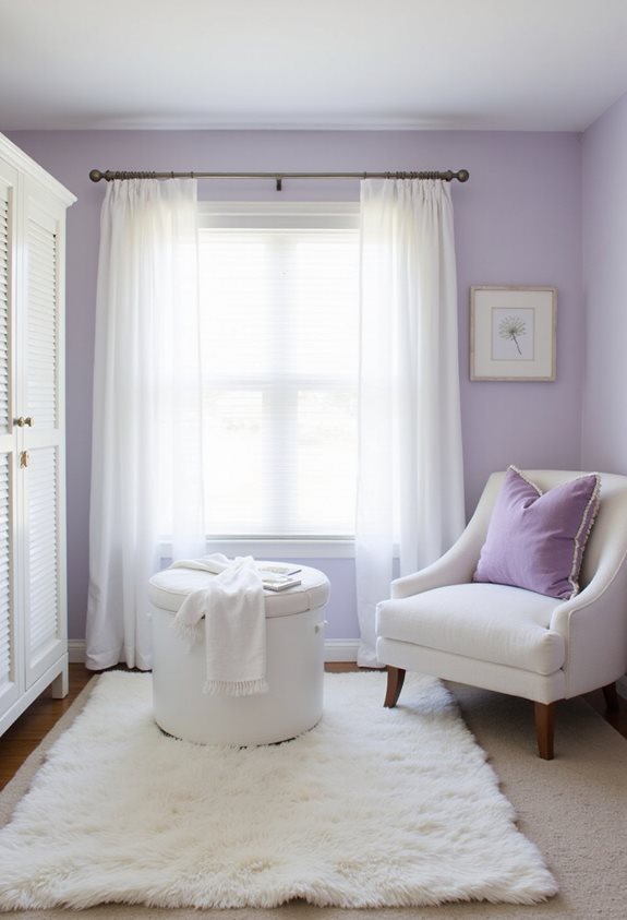 purple and white harmony