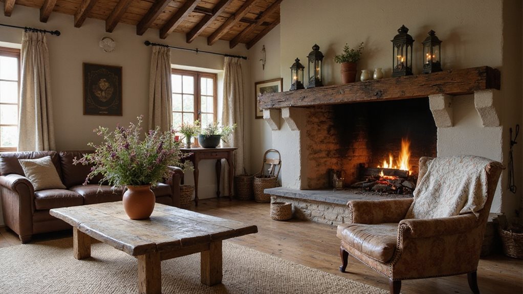 27 Primitive Living Room Ideas