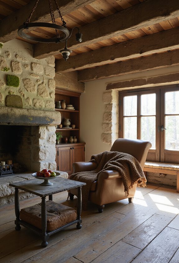 rustic charm through metal