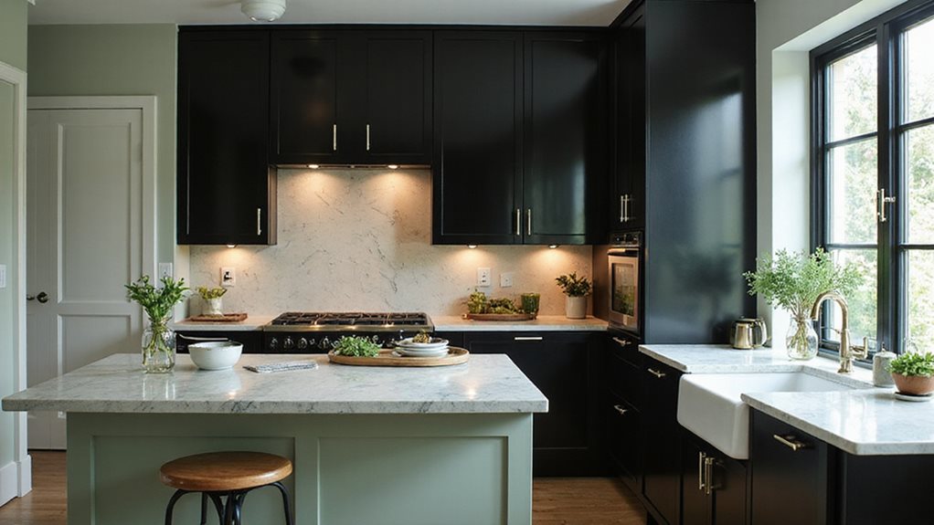 20 Sage Green and Black Kitchen Ideas