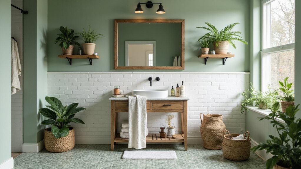 17 Sage Green Bathroom Decor Ideas