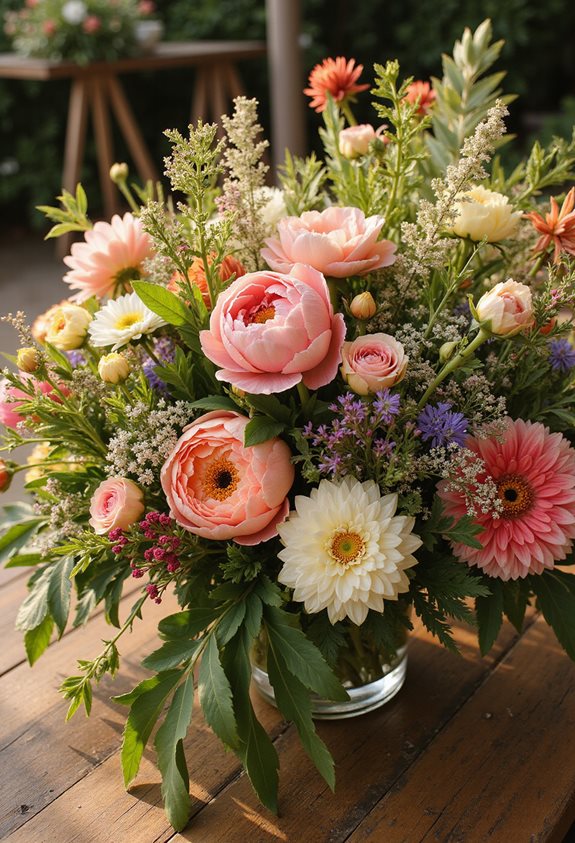 seasonal flower bloom atmosphere