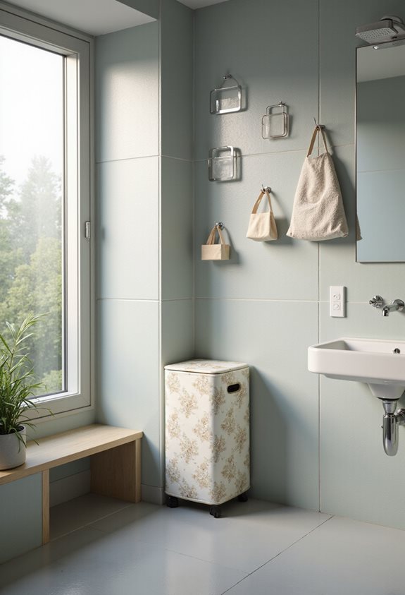 slim space saving hampers essential