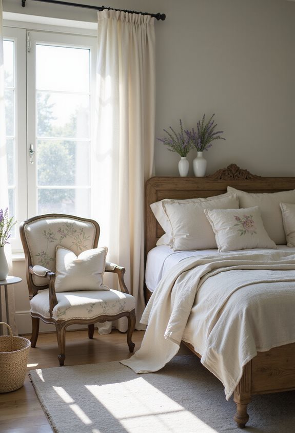 soft muted tones create tranquility
