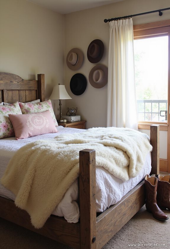 soft sheepskin cozy accents