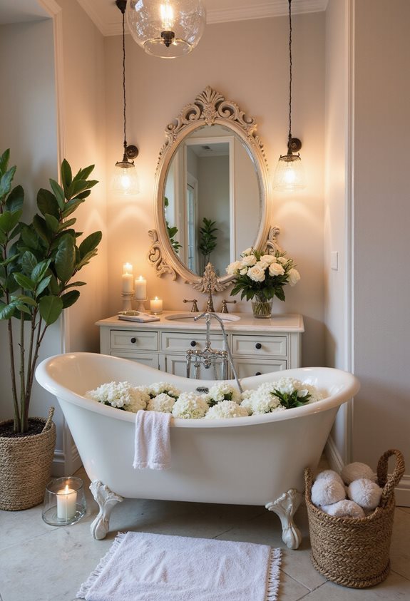 soothing bathroom lighting options