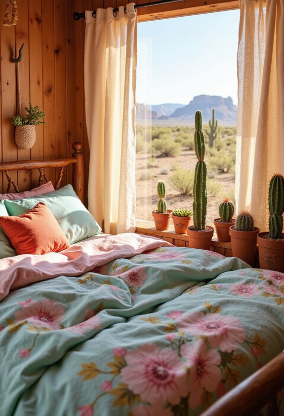 southwestern cactus room decor
