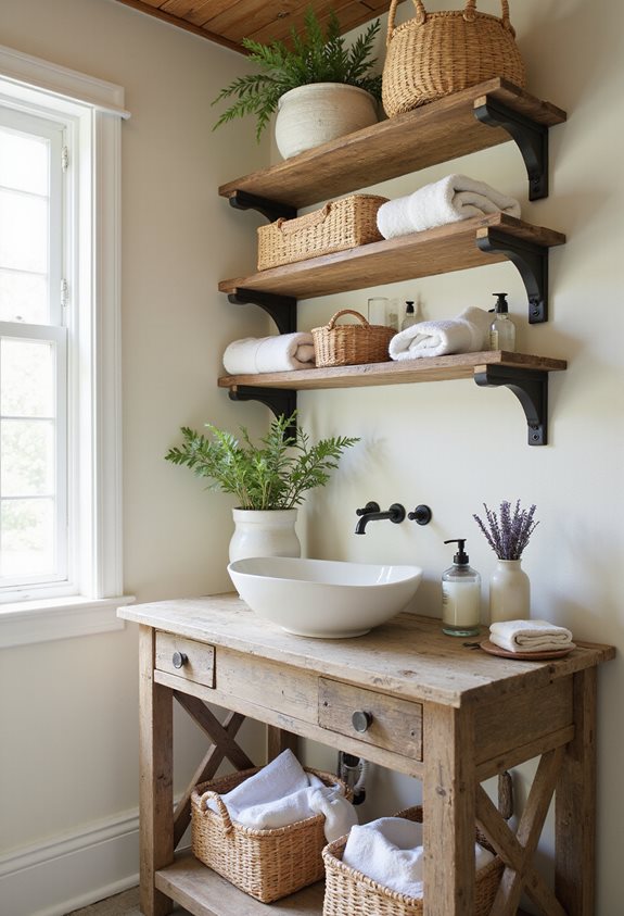 stylish bathroom organization solutions
