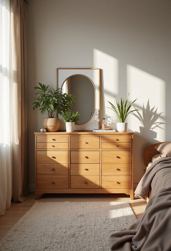 stylish functional dresser selection