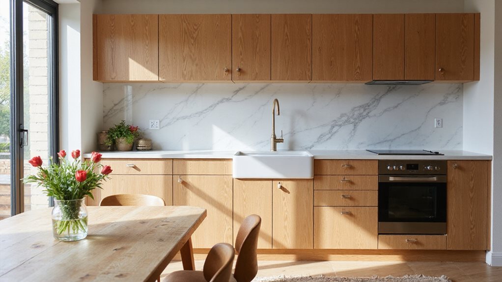 23 Oak and White Kitchen Ideas