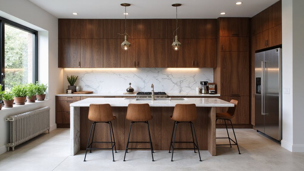 26 Modern Walnut Kitchen Done Right