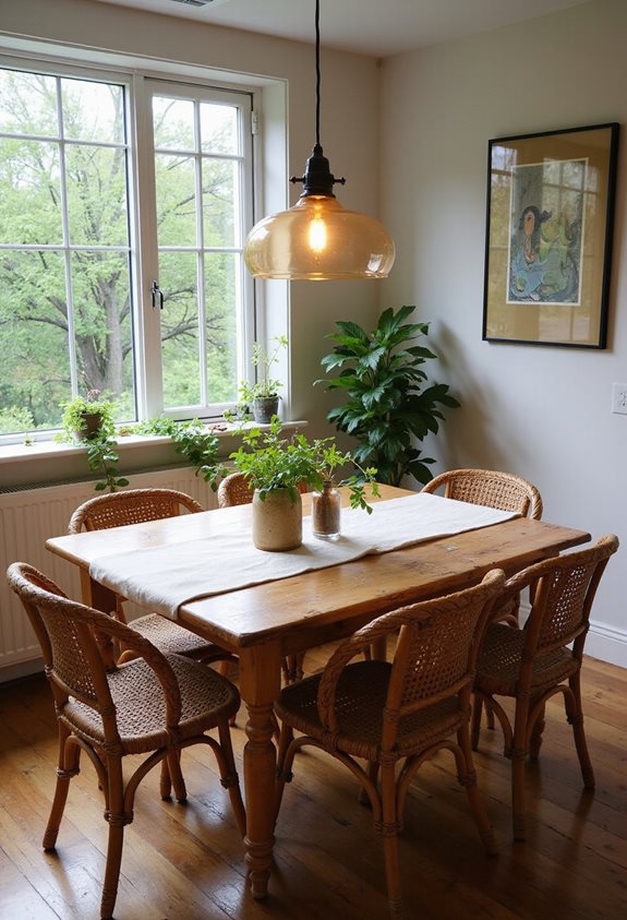 sustainable dining room ideas