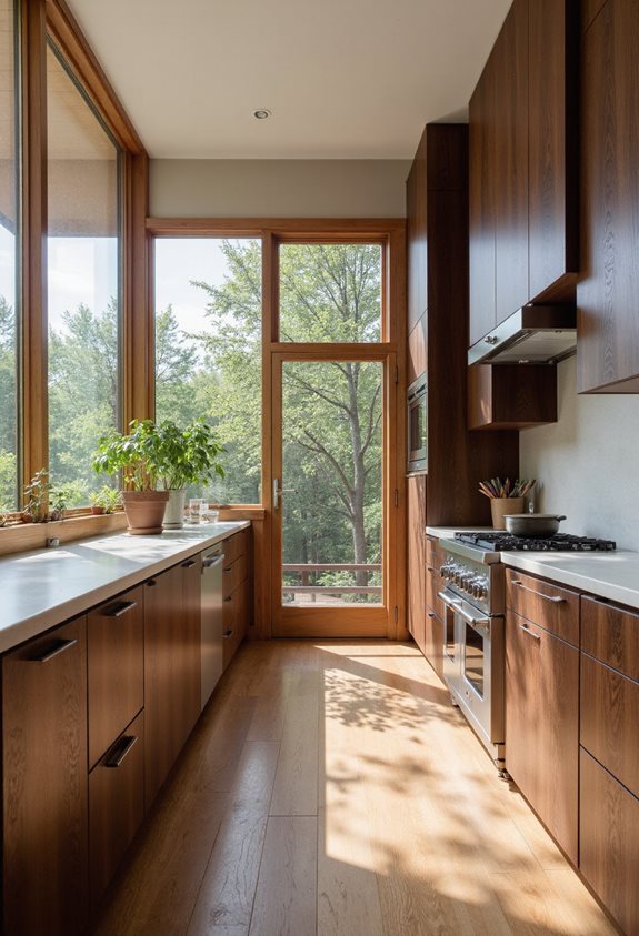 sustainable walnut kitchen choices