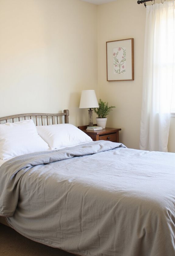 timeless neutral bedroom style