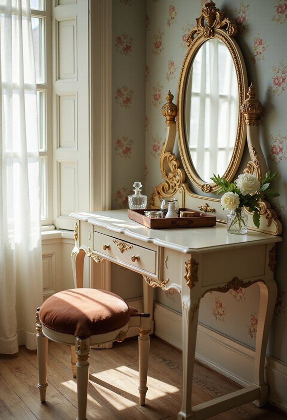 timeless vintage vanity charm