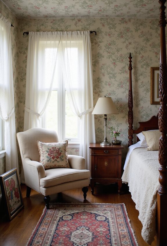 traditional wallpaper cozy vibes