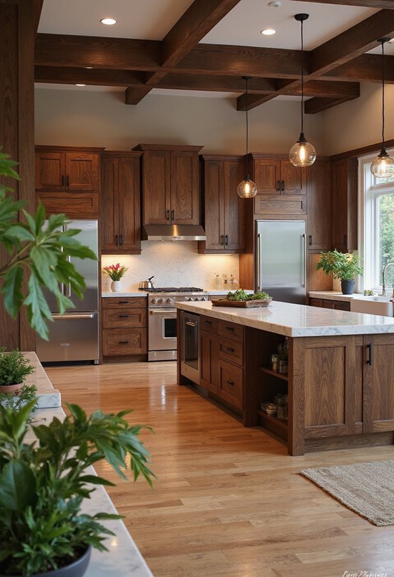 trendy eco friendly walnut kitchens