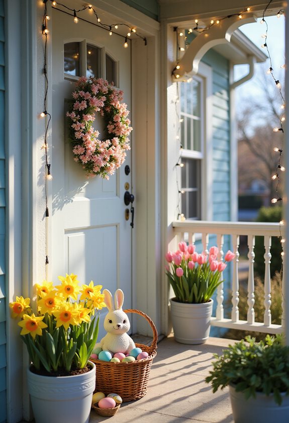 twinkling lights for easter