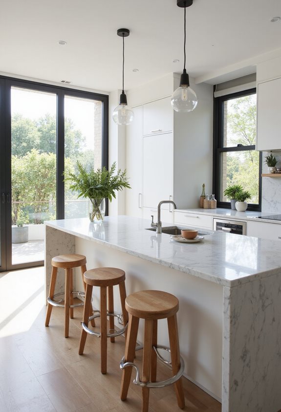 unforgettable white kitchen palettes