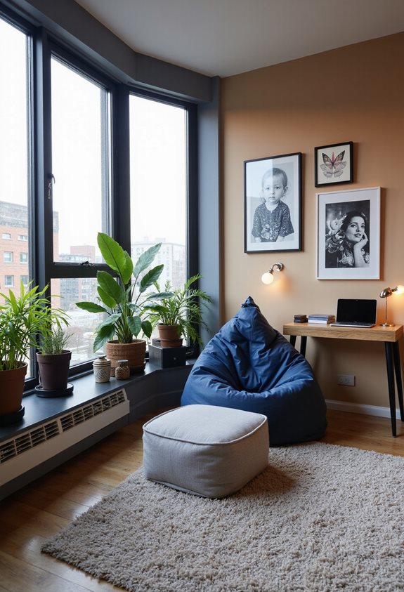 versatile seating for relaxation