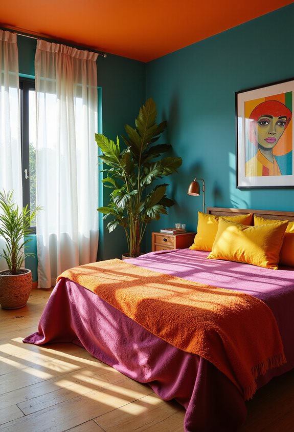 vibrant colors enhance mood